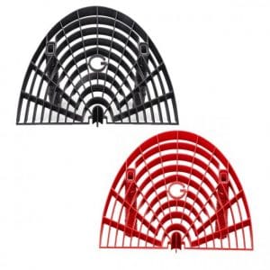 GritGuard Washboard SCHWARZ / ROT
