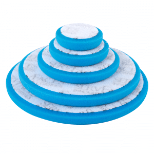 ServFaces Polierschwamm RT V3 Blau-Medium, 2 Stück
