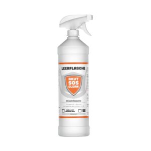 AKUT SOS CLEAN LEERFLASCHE Mischflasche für BIO FRESH + SMELL OFF MICROB DUO